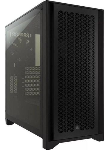 Gabinete Corsair 4000d Airflow, Preto, Mid-tower, Vidro Cor Preto