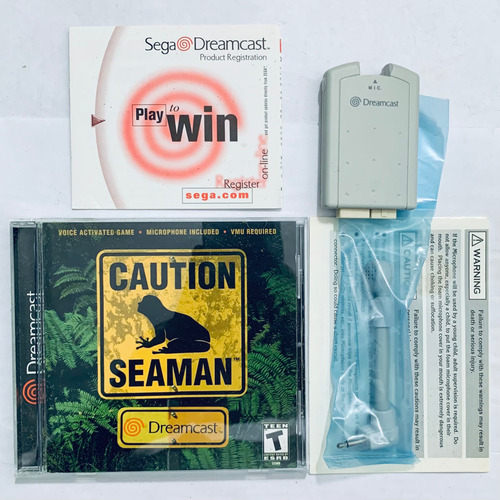 Seaman - Sega Dreamcast - Dc - Ntsc-us - Cib (51048)