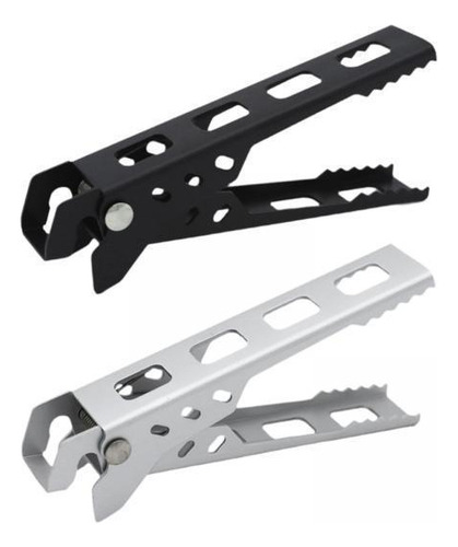 3 X 2 Piezas Pinzas Portátiles Para Sartén De Camping