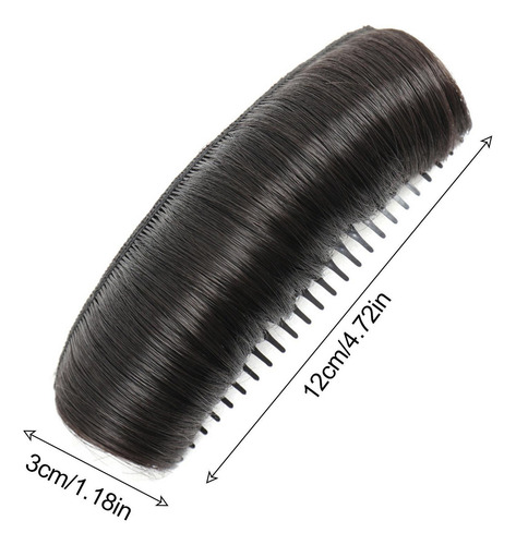 Moño Para El Cabello Invisible Pinza Para El Cabello Falso H