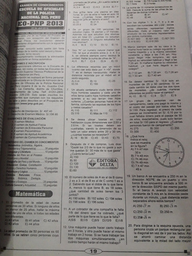 Libro De Examenes Admision Oficiales Pnp