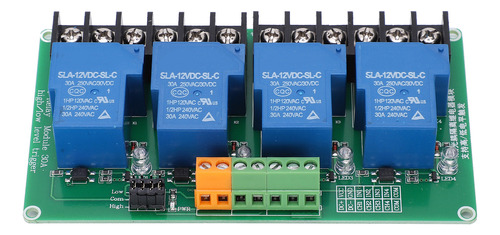 Relé Del Módulo De Control De Circuito De 4 Canales Automáti