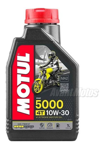 Aceite Motul Moto 5000 10w30 Semi Hc Tech Avant Motos