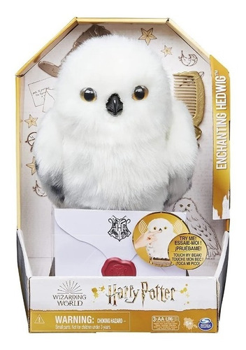 Harry Potter Búho Hedwig Encantado Interactivo Original 