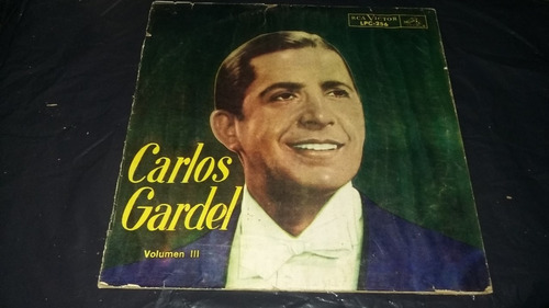 Carlos Gardel Vol 3 Lp Vinilo Tango
