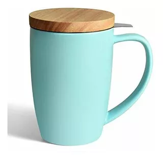 Taza De Cerámica Con Té De Infusión Y La Tapa 16 Oz ...