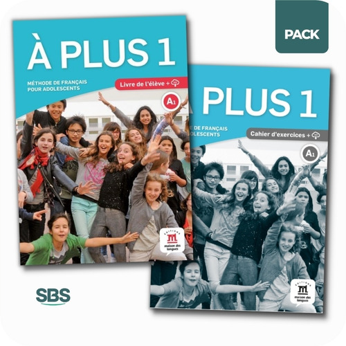 A Plus 1 A1- Livre + Cahier - Pack 2 Libros