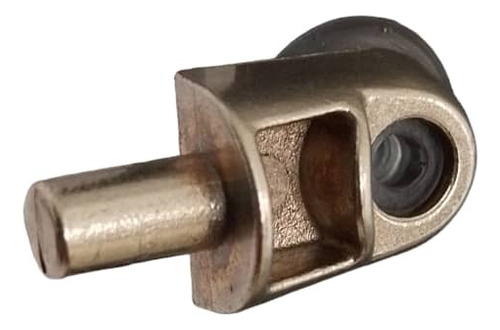 Soporte Para Vitrinas Tipo Uña 25x16mm Cromado