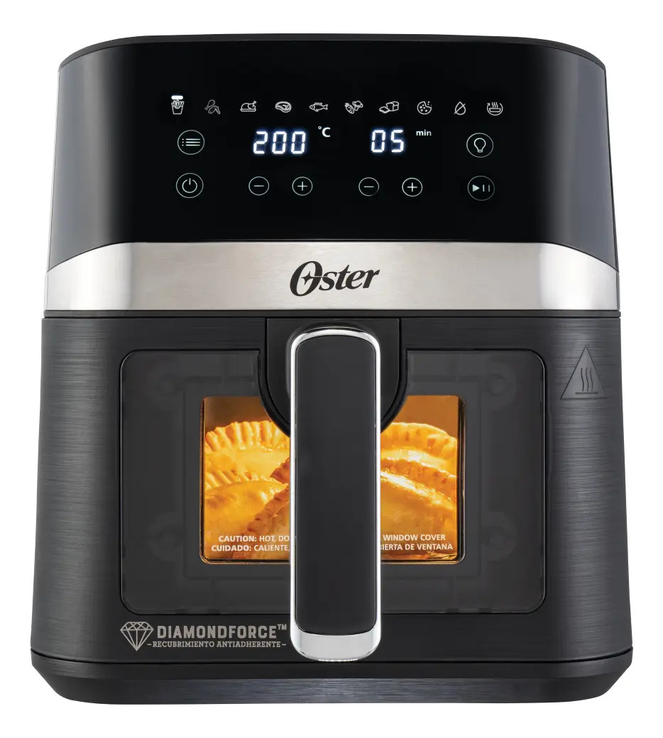 Freidora De Aire Digital 4L Oster, Diamondforce, Ckstaf40wddf