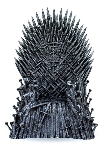 Imagen 2 de 4 de Iron Throne Game Of Thrones Figura Impresa En 3d Excelente