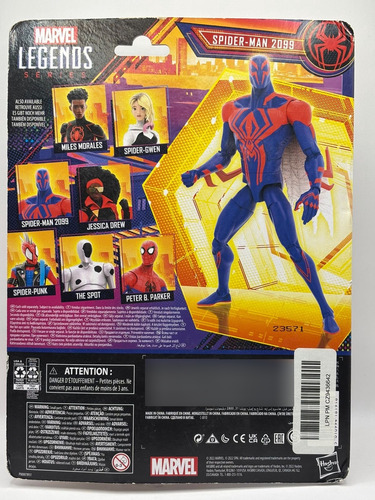 Marvel Legends Spiderman Across The Spiderverse 2099 (Usado)