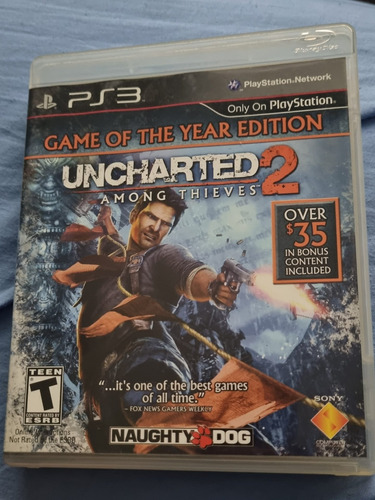Uncharted 2 Among Thieves Game Of The Year Edition- Ps3  (Reacondicionado)