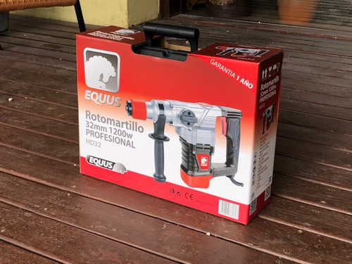Imagen 2 de 6 de Rotomartillo Equus 32mm 1200w Profesional