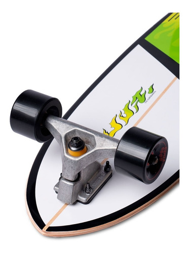 Imagen 2 de 3 de Surfskate Woodoo X Uva Surfboards Red