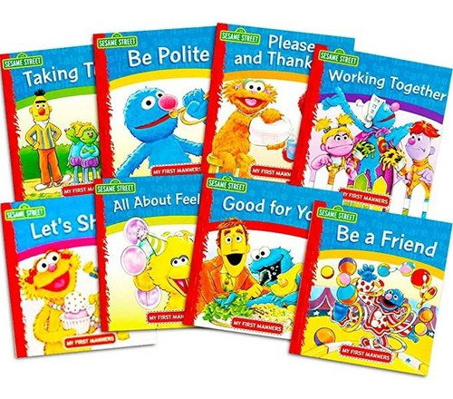Barrio Sésamo Elmo Manners Libros Para Niños Pequeños Para N