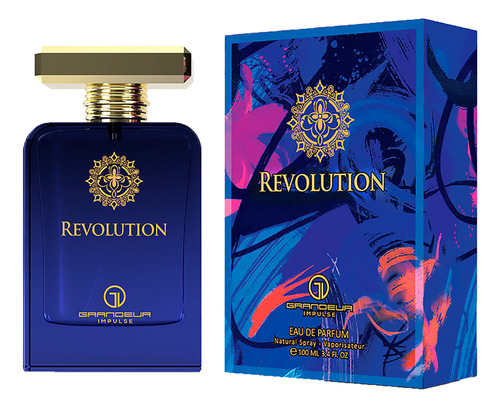 Perfume Grandeur Impulse Revolution Eau De Parfum Masculino - 100ml