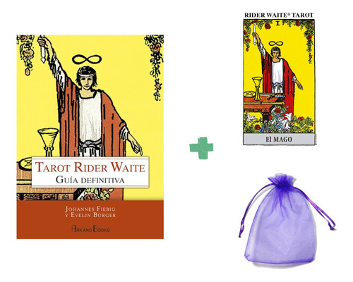 Cartas Tarot Rider Waite + Libro Guia Definitiva - Arkano