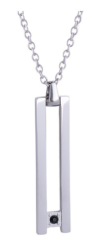 Cadena Hombre, Collar Acero Inoxidable, Papá Luckman Color Plata