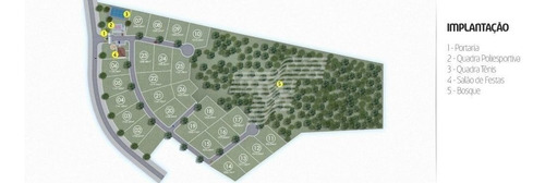 Imagem 5 de 5 de Terreno Em Condomínio Fechado Em Santa Felicidade, 1074m² De Área Privativa, Área De Lazer Completa - Re61432392