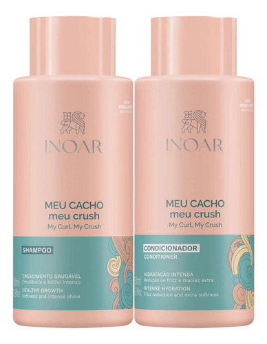 Inoar Meu Cacho Meu Crush Kit Shampoo E Condicionador