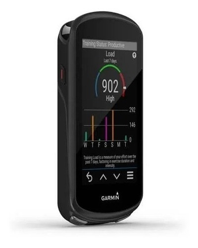 Ciclocomputadora Garmin Edge Edge 1030 Plus Bundle color negro