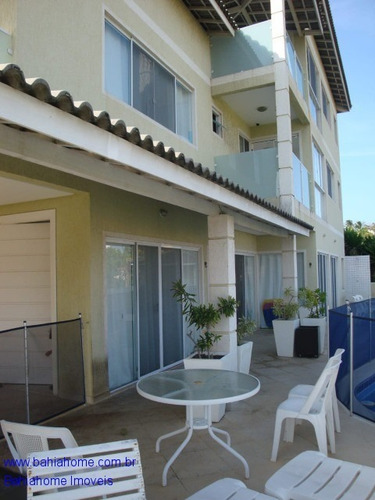 Imagem 8 de 30 de Excelente Casa Com Quatro Suítes A Venda Em Piatã, Possui Espaço Gourmet, Piscina Com Raia E Churrasqueira. - Ca80mc