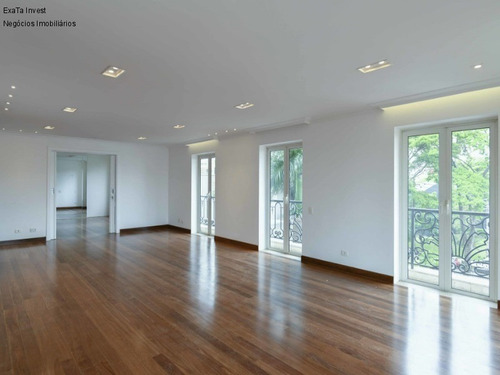 Imagem 4 de 30 de Apartamento Alto Padrão, , Com 385,00m2 Úteis, Garagens: 6, Suítes: 4 Cozinhas: 2 Quarto De Empregada: 2 Lavanderia, Copa, Sala De Almoço, Sala De Jantar, Sala De Lareira, Lavabo, - Ap00191 - 681507