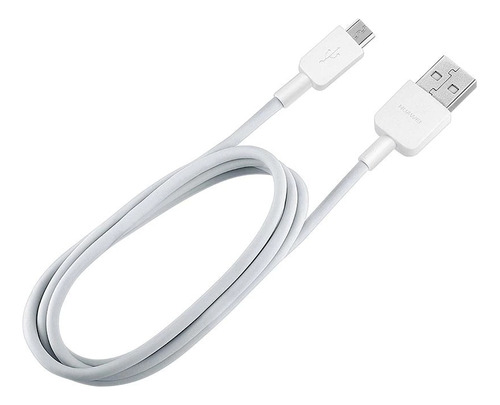 Cable Huawei Tipo C Blanco 1m Carga Rapida Reforzado