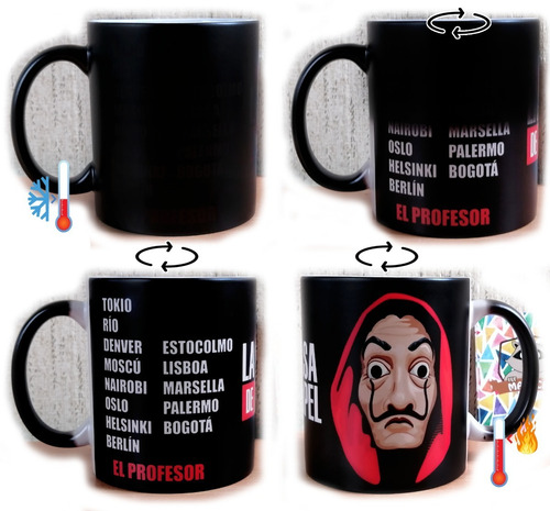   Casa De Papel Taza Mágica  + Ventas