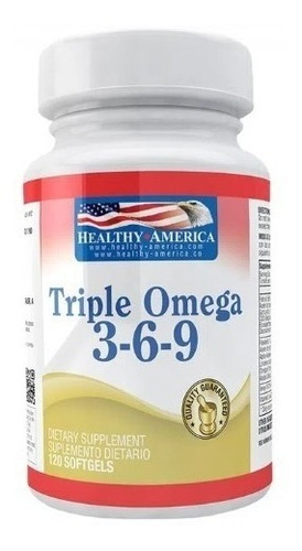 Triple Omega 3-6-9 1200mg 120 Softg - Unidad a $879