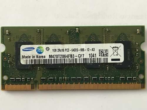 Memoria RAM  1GB 1 Samsung M470T2864FB3-CF7