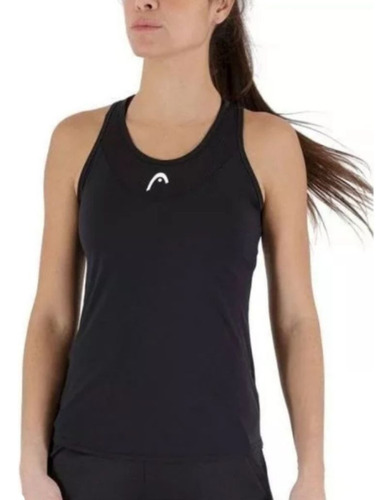 Musculosa Head Tenley Tank Negra