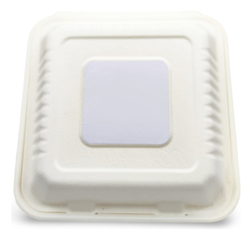 Contenedor Biodegradable 9x9 Bagazo De Caña 100 Pzs Especial