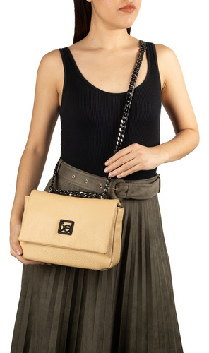 Bolsa Crossbody Cloe Anaybi Chico Color Ocre