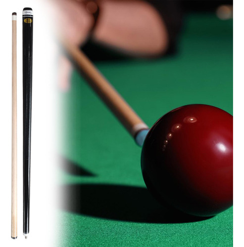 Cue De La Piscina 13 Mm Consejo Ball Profesional 1/2 Negro