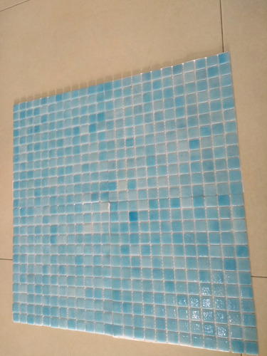 Imagen 5 de 9 de Venecitas Color Celeste 2,5x2,5 Cm Premium P Piletas X M2 !