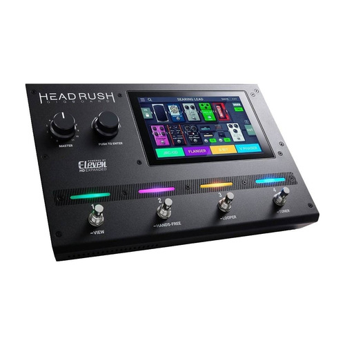 Imagen 2 de 3 de Pedal de efecto para instrumento de cuerda HeadRush Gigboard negro
