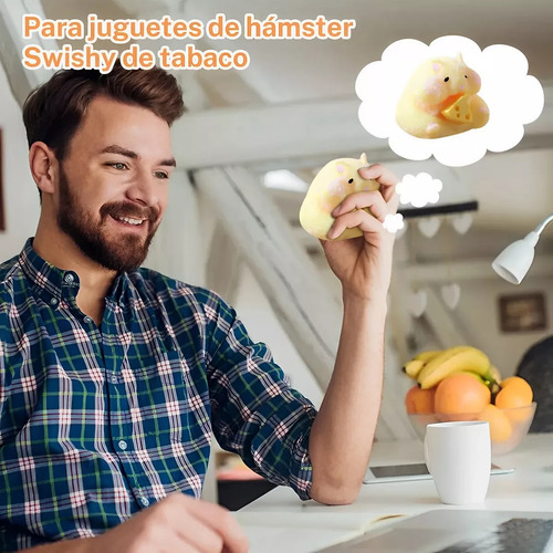 2 Juguetes De Peluche Squeeze Hamster Y 2 X Cat Scratch Para