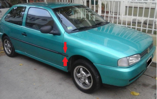 Vw Gol 3p 1996/97 Bagueta Guardabarros Delantero Derech 29mm