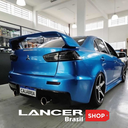 Imagem 2 de 7 de Bodykit Pc Dianteiro E Traseiro Evo X Saia Lateral Lsb