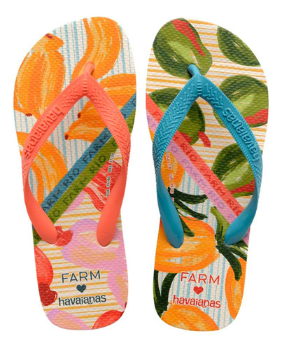 Chinelo Havaianas Farm Lenço De Fruta