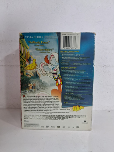 Dvd Who Framed Roger Rabbit (importado Com Luva) (Usado)