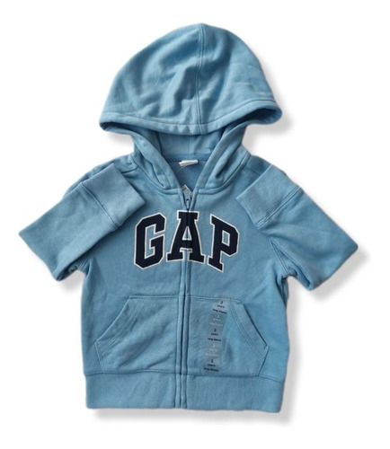 Sudadera Azul Tipo Hoodies Marca Gap Baby 