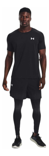 Playera Under Armour Heat Gear Armourprint Black Performance