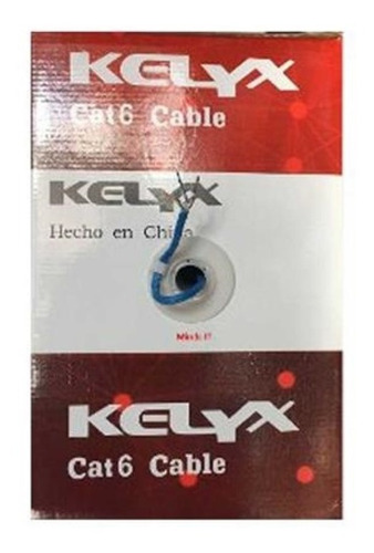 Cable Ethernet Utp De Red Categoria 6e Interior Bobina 305m