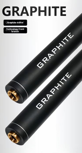 Taco De Pool Billar Graphite 2 Piezas Suela 13mm Negro Stealth Graphite Pro 540 G