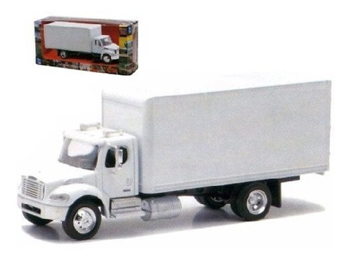 Freightliner M2 Camión Caja Utilidad Blanca 1/43 De New Ray 