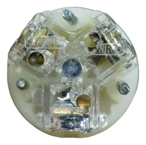 Hubbell 5666c Clavija Macho 15a, 250v, L6-15p, 2p+t, 6-15p