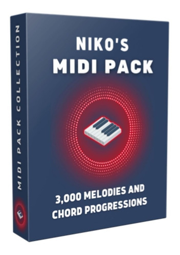 Midi Pack Chord Progression Productores, Pianistas 3000 Midi