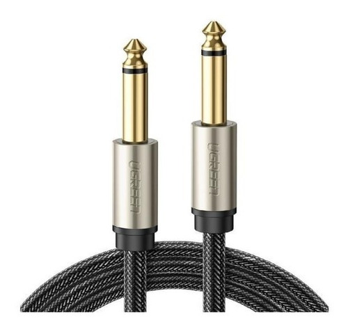 Cable 6.35mm A 6.35mm Av128 10640 Ugreen 5m Gris